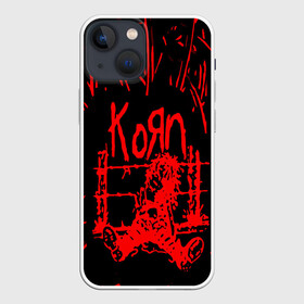 Чехол для iPhone 13 mini с принтом korn ,  |  | acoustic | blind | coming undone | download | falling away from me | freak on a leash | korn | lyrics | music | narcissistic cannibal | official | official video | twisted transistor | vevo | word up | группа слипнот | коян | рок