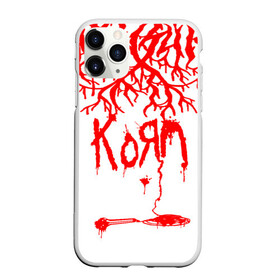 Чехол для iPhone 11 Pro матовый с принтом korn , Силикон |  | acoustic | blind | coming undone | download | falling away from me | freak on a leash | korn | lyrics | music | narcissistic cannibal | official | official video | twisted transistor | vevo | word up | группа слипнот | коян | рок