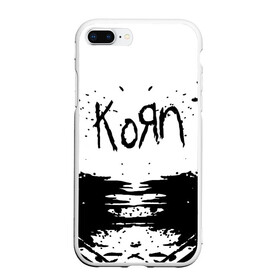 Чехол для iPhone 7Plus/8 Plus матовый с принтом korn , Силикон | Область печати: задняя сторона чехла, без боковых панелей | Тематика изображения на принте: acoustic | blind | coming undone | download | falling away from me | freak on a leash | korn | lyrics | music | narcissistic cannibal | official | official video | twisted transistor | vevo | word up | группа слипнот | коян | рок