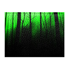 Обложка для студенческого билета с принтом G-loomy , натуральная кожа | Размер: 11*8 см; Печать на всей внешней стороне | fog | forest | gloomy | green fog | night | radiation | trees | деревья | зеленый туман | лес | мрачный | ночь | радиация | туман