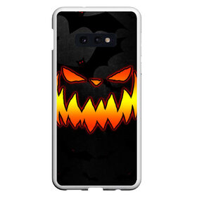 Чехол для Samsung S10E с принтом Pumpkin smile and bats , Силикон | Область печати: задняя сторона чехла, без боковых панелей | Тематика изображения на принте: 2020 | bat | bats | face | halloween | mask | nightmare | pumpkin | scary | smile | smiling | летучая | лицо | маска | мыши | мышь | привидение | страшная | тыква | улыбка | хэлоуин