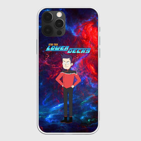 Чехол для iPhone 12 Pro Max с принтом Энсин Брэд Боймлер (Z) , Силикон |  | lower decks | star trek | star trek lower decks | бейджик | джек рэнсом | звездный путь | лейтенант шаз | телесериал | шаз | энсин беккет | энсин брэд | энсин брэд боймлер | энсин тэнди