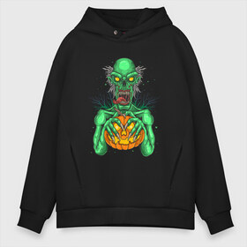 Мужское худи Oversize хлопок с принтом Halloween zombie , френч-терри — 70% хлопок, 30% полиэстер. Мягкий теплый начес внутри —100% хлопок | боковые карманы, эластичные манжеты и нижняя кромка, капюшон на магнитной кнопке | blood | diablo | haloween | horror | дьявол | зомби | кости | кровь | мозги | мясо | страшилка | ужасы | хеллоуин | хелоуин