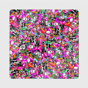 Магнит виниловый Квадрат с принтом $-tickers , полимерный материал с магнитным слоем | размер 9*9 см, закругленные углы | Тематика изображения на принте: abstraction | background | colorful | jdm | sticker | stickers | style | texture | абстракция | наклейки | разноцветный | стикер | стиль | текстура | фон