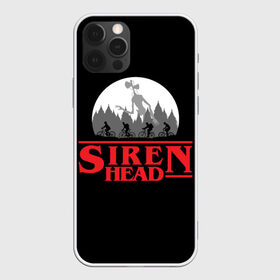 Чехол для iPhone 12 Pro Max с принтом Siren Head , Силикон |  | Тематика изображения на принте: 6789 | foundation | head | scp | siren | sirenhead | stranger | things | голова | дела | объект | объекты | очень | сирена | сиреноголовый | странные | фонд