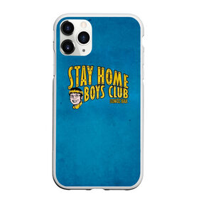 Чехол для iPhone 11 Pro Max матовый с принтом Stay home boys club , Силикон |  | bab | rap | sqwoz | sqwoz bab | ауф | ой | реп | репер | рэп | рэпер | сквоз баб | сквозь баб | хип хоп