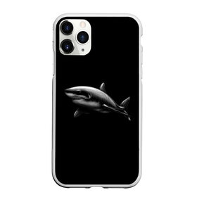 Чехол для iPhone 11 Pro Max матовый с принтом Акула , Силикон |  | акула | акулы | морские животные | рыбы | хищники