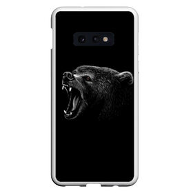 Чехол для Samsung S10E с принтом Медведь , Силикон | Область печати: задняя сторона чехла, без боковых панелей | голова медведя | животные | звери | медведи | медведь | хищники