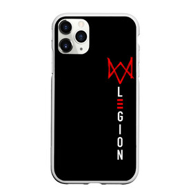 Чехол для iPhone 11 Pro Max матовый с принтом Watch Dogs Legion , Силикон |  | Тематика изображения на принте: dedsec | dogs | game | legion | ubisoft | watch | хакер | хакеры