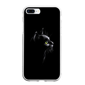 Чехол для iPhone 7Plus/8 Plus матовый с принтом Кошка , Силикон | Область печати: задняя сторона чехла, без боковых панелей | животные | звери | кот | котик | котэ | кошка