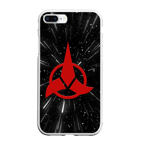 Чехол для iPhone 7Plus/8 Plus матовый с принтом Klingons Logo (Z) , Силикон | Область печати: задняя сторона чехла, без боковых панелей | Тематика изображения на принте: klingon | klingons | klinzhai | star trek | startrek | азетбур | варак | гаурон | горкон | звездный путь | инопланетная цивилизация | кейлесс незабываемый | клингон | клинжай | кронос | марток | молор | рекло | сомпек