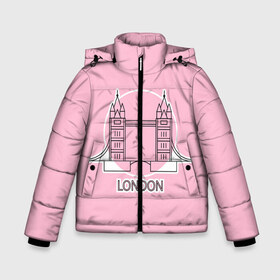 Зимняя куртка для мальчиков 3D с принтом Лондон London Tower bridge , ткань верха — 100% полиэстер; подклад — 100% полиэстер, утеплитель — 100% полиэстер | длина ниже бедра, удлиненная спинка, воротник стойка и отстегивающийся капюшон. Есть боковые карманы с листочкой на кнопках, утяжки по низу изделия и внутренний карман на молнии. 

Предусмотрены светоотражающий принт на спинке, радужный светоотражающий элемент на пуллере молнии и на резинке для утяжки | bridge | england | english | gb | london | tower | uk | английский | англия | башни | великобритания | закат | иконка | лайнарт | лондон | мост | надпись | розовый круг | слово | тауэрский | юк
