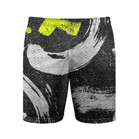 Мужские шорты спортивные с принтом Grunge Texture ,  |  | art | background | cross | grunge | paint | strokes | texture | арт | гранж | краска | крест | мазки | текстура | фон