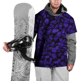 Накидка на куртку 3D с принтом Purple-$tone$ , 100% полиэстер |  | Тематика изображения на принте: abstraction | forms | gravel | pebbles | purple | stones | texture | абстракция | галька | гравий | камни | текстура | фиолетовый | формы