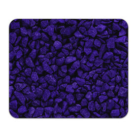 Коврик для мышки прямоугольный с принтом Purple-$tone$ , натуральный каучук | размер 230 х 185 мм; запечатка лицевой стороны | Тематика изображения на принте: abstraction | forms | gravel | pebbles | purple | stones | texture | абстракция | галька | гравий | камни | текстура | фиолетовый | формы