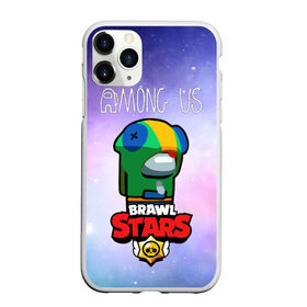 Чехол для iPhone 11 Pro матовый с принтом Among us and Brawl Stars , Силикон |  | among | among us | among us and brawl stars | among us brawl | among us brawl stars | among us brawl stars леон | among us leon | among us leon brawl stars | among us леон | brawl | brawl stars | brawl stars leon | амонг ас бравл старс | амонг 