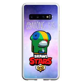 Чехол для Samsung Galaxy S10 с принтом Among us and Brawl Stars , Силикон | Область печати: задняя сторона чехла, без боковых панелей | Тематика изображения на принте: among | among us | among us and brawl stars | among us brawl | among us brawl stars | among us brawl stars леон | among us leon | among us leon brawl stars | among us леон | brawl | brawl stars | brawl stars leon | амонг ас бравл старс | амонг 