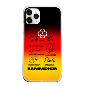 Чехол для iPhone 11 Pro Max матовый с принтом RAMMSTEIN АВТОГРАФЫ УЧАСТНИКОВ , Силикон |  | Тематика изображения на принте: du hast | mein herz | rammstein | rammstein sonne. | группа rammstein | ду хаст | песня рамштайн | рамштайн | тилль линдеманн