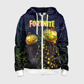 Детская толстовка 3D на молнии с принтом Fortnite Jack Gourdon , 100% полиэстер |  манжеты и пояс оформлены широкой мягкой резинкой, двухслойный капюшон со шнурком для регулировки, спереди карманы и застежка-молния
 | Тематика изображения на принте: chapter 2 | fortnite | fortnite 3 | fortnite jack gourdon | fortnitemare | halloween | jack gourdon | jack gourdon outfit | лого фортнайт | сет jack gourdon | скин тыквы | тыква | фортнайт | фортнайт глава 2 | фортнайт тыква | хэллоуин | хэллоуин фортнайт