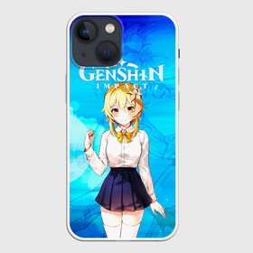 Чехол для iPhone 13 mini с принтом Genshin Impact   Lumine ,  |  | amber | anime | anime girl | game | gamer | genshin | genshin impact | genshin impact logo | genshin impact lumine | jean | jrpg | lisa | lumine | rpg | zelda | аниме | геншин импакт | джин | зельда | игра | лиза | люмине | люмине генши