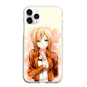 Чехол для iPhone 11 Pro матовый с принтом Атака на титанов , Силикон |  | anime | attack on titan | аниме | армин арлерт | атак он титан | атака на титанов | атака титанов | великаны | гарнизон | колоссальный | леви | легион разведки | лого | манга | микаса аккерман | разведкорпус