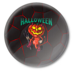 Значок с принтом Halloween ,  металл | круглая форма, металлическая застежка в виде булавки | blood | diablo | haloween | horror | дьявол | зомби | кости | кровь | мозги | мясо | страшилка | ужасы | хеллоуин | хелоуин