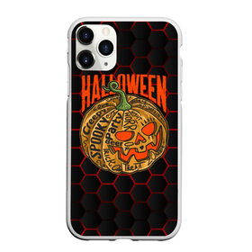 Чехол для iPhone 11 Pro матовый с принтом Halloween , Силикон |  | blood | diablo | haloween | horror | дьявол | зомби | кости | кровь | мозги | мясо | страшилка | ужасы | хеллоуин | хелоуин