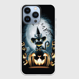 Чехол для iPhone 13 Pro с принтом Хэллоуин Кот ,  |  | 2020 | cat | cats | halloween | джек | киса | кисуля | кот | котик | коты | кошечка | ленивец | мяу | октябрь | панда | призрак | призраки | собака | тыква | хеллоуин | хелоуин | хэллоуин | хэлоуин | черный кот | щеночек