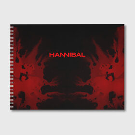 Альбом для рисования с принтом Hannibal , 100% бумага
 | матовая бумага, плотность 200 мг. | Тематика изображения на принте: hannibal | ганибал | ганнибал | лектер | лектор | мадс миккельсен | сериал | сериалы | хью дэнси