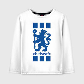 Детский лонгслив хлопок с принтом Chelsea FC , 100% хлопок | круглый вырез горловины, полуприлегающий силуэт, длина до линии бедер | blue | chelsea | club | english | fc | football | london | retirees | soccer | английский | клуб | лондон | пенсионеры | синие | фк | футбол | футбольный | челси