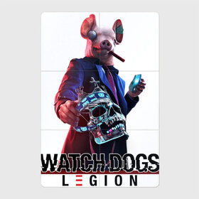 Магнитный плакат 2Х3 с принтом Watch Dogs Legion , Полимерный материал с магнитным слоем | 6 деталей размером 9*9 см | Тематика изображения на принте: action | action adventure | game watch dogs | legion | skull | watch dogs | watch dogs legion | ватч догз легион | ватч догс | заставка watch dogs | игра watch dogs | легион | лого | логотип | логотип watch dogs | лондон | маска свиньи | на