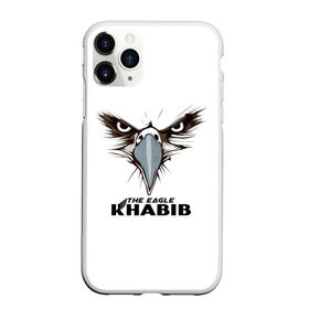 Чехол для iPhone 11 Pro матовый с принтом Орел , Силикон |  | khabib | the eagle | боец | бои | борец | борьба | дагестан | мма | нурмагомедов | орел | птица | хабиб | чемпион