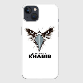 Чехол для iPhone 13 с принтом Орел ,  |  | khabib | the eagle | боец | бои | борец | борьба | дагестан | мма | нурмагомедов | орел | птица | хабиб | чемпион