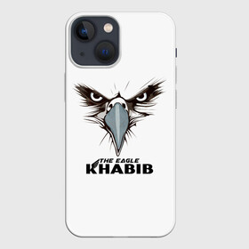 Чехол для iPhone 13 mini с принтом Орел ,  |  | khabib | the eagle | боец | бои | борец | борьба | дагестан | мма | нурмагомедов | орел | птица | хабиб | чемпион