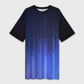 Платье-футболка 3D с принтом Эквалайзер настроения | Mood Equalizer (Z) ,  |  | dj | equalizer | texture | диджей | мода | модная | музыкальна | полоски | прикольная | текстура | темброблок | эквалайзер | экволайзер