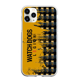 Чехол для iPhone 11 Pro Max матовый с принтом Watch Dogs Legion Skulls , Силикон |  | 