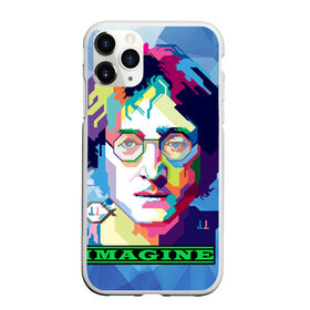 Чехол для iPhone 11 Pro матовый с принтом Джон Леннон Imagine , Силикон |  | beatles | imagine | john | lennon | the beatles | битлз | битлы | группа | джон | купить | леннон | леннона | очки | рок н ролл | с группы | хиппи