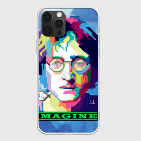 Чехол для iPhone 12 Pro Max с принтом Джон Леннон Imagine , Силикон |  | beatles | imagine | john | lennon | the beatles | битлз | битлы | группа | джон | купить | леннон | леннона | очки | рок н ролл | с группы | хиппи