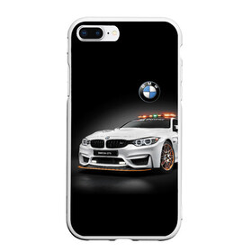 Чехол для iPhone 7Plus/8 Plus матовый с принтом Safety car , Силикон | Область печати: задняя сторона чехла, без боковых панелей | bmw | car | germany | safety | автомобиль | безопасность | бмв | германия