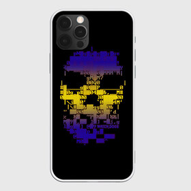 Чехол для iPhone 12 Pro Max с принтом Watch Dogs logo , Силикон |  | dogs | legion | skull | symbol | watch | взлом | игра | легион | символ | хак | хакер | хакеры | череп