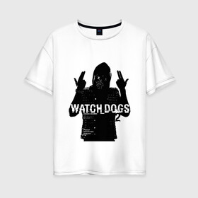 Женская футболка хлопок Oversize с принтом Watch dogs 2 (Z) , 100% хлопок | свободный крой, круглый ворот, спущенный рукав, длина до линии бедер
 | black viceroys | ubisoft montreal | watch dogs | watchdogs | watch_dogs | взлом | делфорд уэйд | дефолт | джей би | джей би маркович | дэмиен брэнкс | клара лилл | куинн | лаки | лис | мститель | пирс | рэймонд кинни | сторожевые п