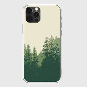 Чехол для iPhone 12 Pro Max с принтом Лес , Силикон |  | forest | nature | деревья | елка | ель | зелень | лес | пейзаж | природа | растения