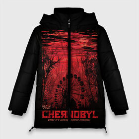 Женская зимняя куртка 3D с принтом Чернобыль , верх — 100% полиэстер; подкладка — 100% полиэстер; утеплитель — 100% полиэстер | длина ниже бедра, силуэт Оверсайз. Есть воротник-стойка, отстегивающийся капюшон и ветрозащитная планка. 

Боковые карманы с листочкой на кнопках и внутренний карман на молнии | chernobyl | chernobyl nuclear power plant | exclusion zone | pripyat | radiation | stalker | зона отчуждения | припять | радиация | сталкер | чаэс | чернобыль