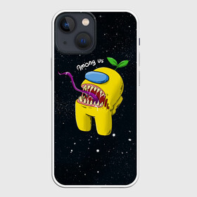 Чехол для iPhone 13 mini с принтом AMONG US ,  |  | among us | амонг ас | игра | космический | космический корабль | космонавт | космос | мем | среди нас | экшен