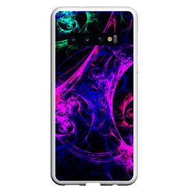 Чехол для Samsung Galaxy S10 с принтом GambaTR , Силикон | Область печати: задняя сторона чехла, без боковых панелей | abstraction | colorful | dark | fractal | glow | patterns | shapes | tangled | texture | абстракция | запутанный | разноцветный | свечение | текстура | темный | узоры | формы | фрактал