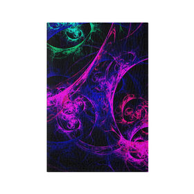 Обложка для паспорта матовая кожа с принтом GambaTR , натуральная матовая кожа | размер 19,3 х 13,7 см; прозрачные пластиковые крепления | abstraction | colorful | dark | fractal | glow | patterns | shapes | tangled | texture | абстракция | запутанный | разноцветный | свечение | текстура | темный | узоры | формы | фрактал