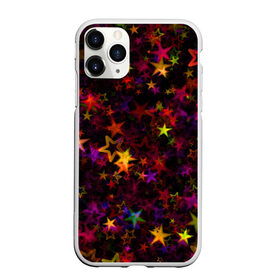 Чехол для iPhone 11 Pro Max матовый с принтом Stars , Силикон |  | abstract | art | colorful | shapes | stars | texture | абстрактный | арт | звезды | разноцветный | текстура | формы