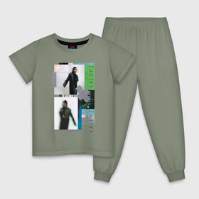 Детская пижама хлопок с принтом saluki rap , 100% хлопок |  брюки и футболка прямого кроя, без карманов, на брюках мягкая резинка на поясе и по низу штанин
 | Тематика изображения на принте: rap | saluki | saluki rap | рэп | рэпер | салюки