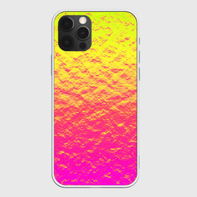 Чехол для iPhone 12 Pro Max с принтом Яркий закат , Силикон |  | abstraction | casual | gradient | hot | yellow | абстракция | блестящий | блики | вода | волны | градиент | закат | золотистый | краска | красочный | небеса | неоновый | облака | пастельный | пляж | рассвет | сияние