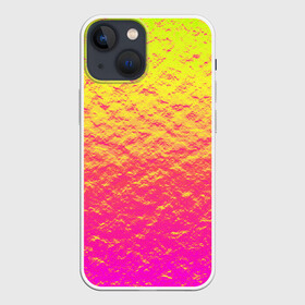 Чехол для iPhone 13 mini с принтом Яркий закат ,  |  | abstraction | casual | gradient | hot | yellow | абстракция | блестящий | блики | вода | волны | градиент | закат | золотистый | краска | красочный | небеса | неоновый | облака | пастельный | пляж | рассвет | сияние